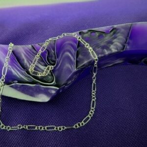 Sterling Silver Small Figaro Permanent Jewelry Chain-Tier 2