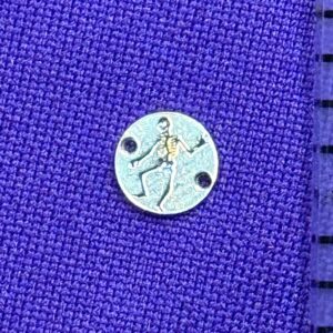Dancing Skelly Sterling Silver