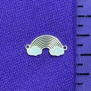 Open Rainbow Sterling Silver