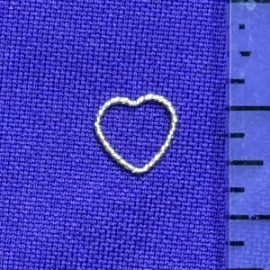 Sparkle Open Heart Gold Filled